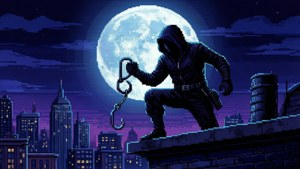 Moonlit Rooftop