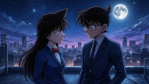 Moonlit Rooftop