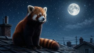 Moonlit Rooftop