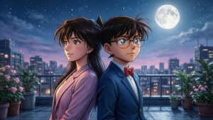 Moonlit Rooftop