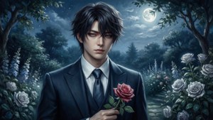 Moonlit Rose
