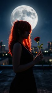 Moonlit Rose