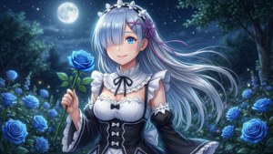 Moonlit Rose Rem