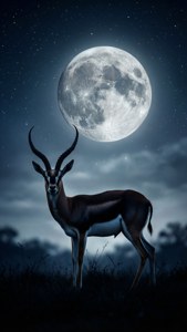 Moonlit Silhouette