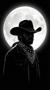 Moonlit Silhouette