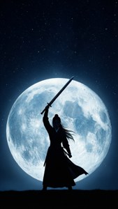 Moonlit Silhouette