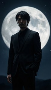 Moonlit Silhouette