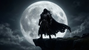 Moonlit Silhouette