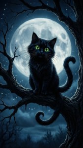Moonlit Silhouette