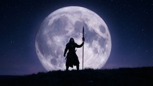 Moonlit Silhouette