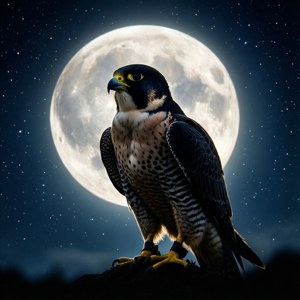 Moonlit Silhouette