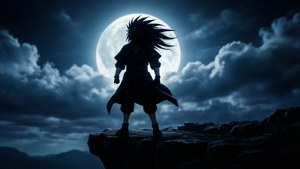 Moonlit Silhouette