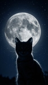 Moonlit Silhouette