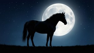 Moonlit Silhouette