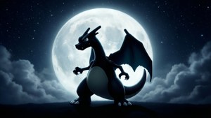 Moonlit Silhouette