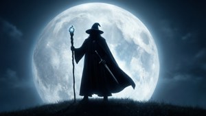 Moonlit Silhouette