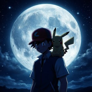 Moonlit Silhouette