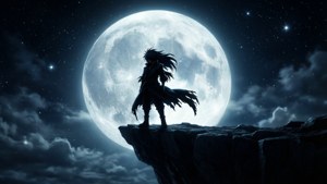 Moonlit Silhouette