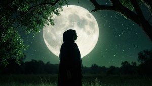 Moonlit Silhouette