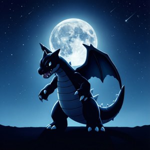 Moonlit Silhouette