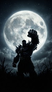 Moonlit Silhouette