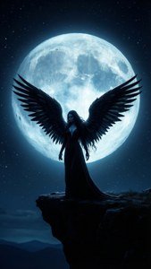Moonlit Silhouette