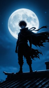 Moonlit Silhouette