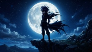Moonlit Silhouette
