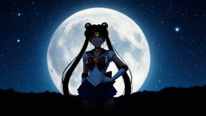 Moonlit Silhouette