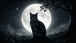 Moonlit Silhouette