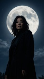 Moonlit Silhouette