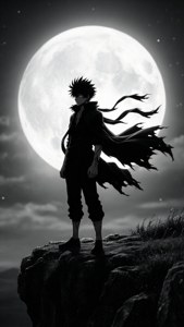 Moonlit Silhouette