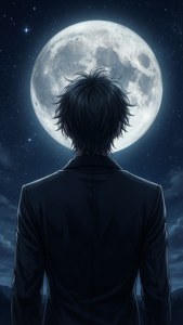 Moonlit Silhouette Sharrkan