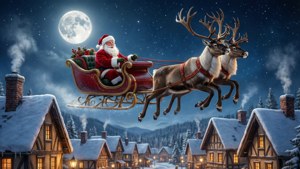 Moonlit Sleigh Ride
