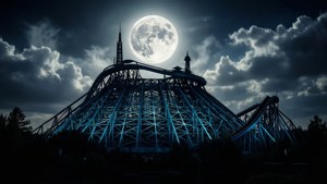 Moonlit Space Mountain