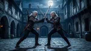 Moonlit Sparring