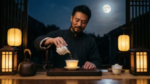 Moonlit Tea Ceremony