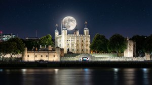 Moonlit Tower Nightscape