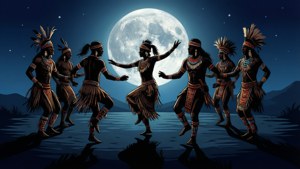 Moonlit Tribal Dance