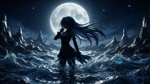 Moonlit Wave