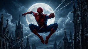 Moonlit Web-Slinger