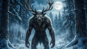 Moonlit Wendigo Stalk