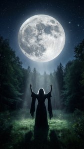 Moonlit Wiccan Ritual