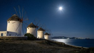 Moonlit Windmills