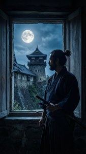 Moonlit Window