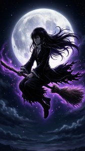 Moonlit Witch Flight