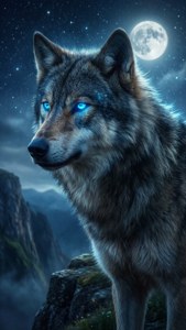 Moonlit Wolf PFP