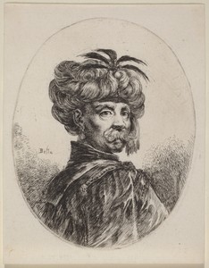 Moor in a Turban Trimmed with Five Feathers
