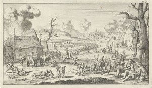 Moord en plundering door de bende van Peter de Kluizenaar