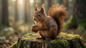 Morning Acorn Feast
